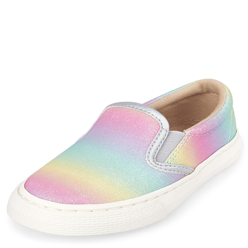 Baby Girls Toddler Glitter Rainbow Slip On Sneakers - Multi - The Children's Place
Baby Girls Toddler Glitter Rainbow Slip On Sneakers - Multi - The Children's Place