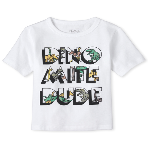 s Baby And Toddler Boys Dino Matching Graphic Tee - White T-Shirt - The Children's Place
s Baby And Toddler Boys Dino Matching Graphic Tee - White T-Shirt - The Children's Place