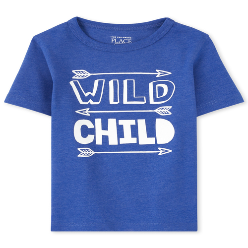 s Baby And Toddler Boys Wild Child Graphic Tee - Blue T-Shirt - The Children's Place
s Baby And Toddler Boys Wild Child Graphic Tee - Blue T-Shirt - The Children's Place