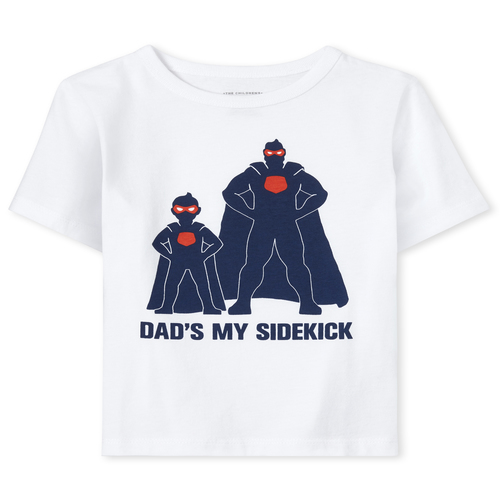 s Baby And Toddler Boys Superhero Sidekick Graphic Tee - White T-Shirt - The Children's Place
s Baby And Toddler Boys Superhero Sidekick Graphic Tee - White T-Shirt - The Children's Place