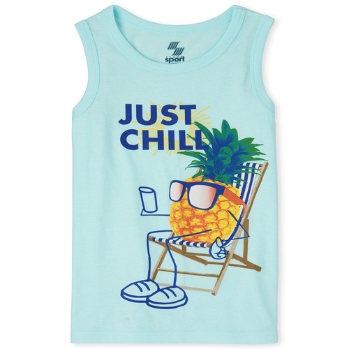 Boys Boys Mix And Match Graphic Tank Top - Green - The Children's Place