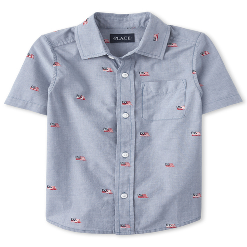 s Boys Americana Dad And Me Flag Chambray Matching Button Down Shirt - Blue - The Children's Place
s Boys Americana Dad And Me Flag Chambray Matching Button Down Shirt - Blue - The Children's Place