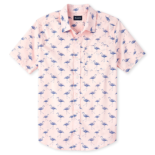 s Mens Dad And Me Flamingo Poplin Matching Button Down Shirt - Pink - The Children's Place
s Mens Dad And Me Flamingo Poplin Matching Button Down Shirt - Pink - The Children's Place