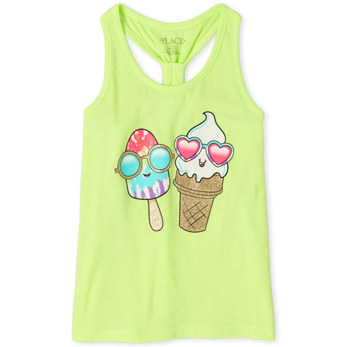 Girls Mix And Match Dessert Racerback Tank Top - Green - The Children's Place
Girls Mix And Match Dessert Racerback Tank Top - Green - The Children's Place