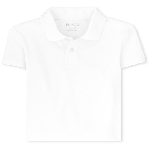 s Boys Uniform Stain Resistant Stretch Pique Polo - White - The Children's Place
s Boys Uniform Stain Resistant Stretch Pique Polo - White - The Children's Place