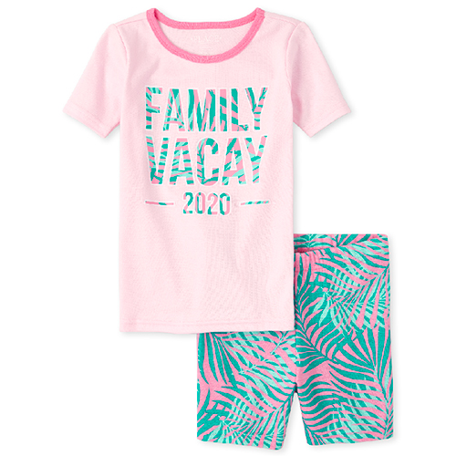 s Matching Family Vacay 2020 Snug Fit Cotton Pajamas - Pink - The Children's Place
s Matching Family Vacay 2020 Snug Fit Cotton Pajamas - Pink - The Children's Place