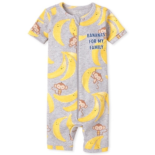 s Baby And Toddler Boys Banana Family Snug Fit Cotton Cropped One Piece Pajamas - Gray - The Children's Place
s Baby And Toddler Boys Banana Family Snug Fit Cotton Cropped One Piece Pajamas - Gray - The Children's Place