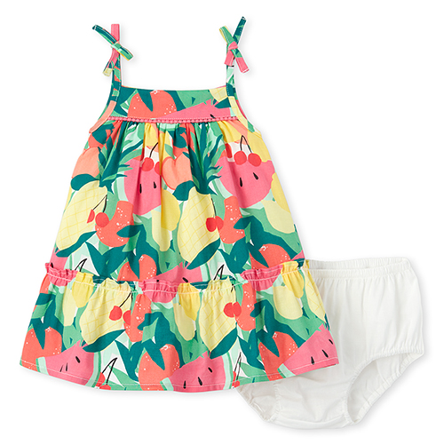 Newborn Baby Mommy And Me Fruit Matching Tiered Dress - Green - The Children's Place
Newborn Baby Mommy And Me Fruit Matching Tiered Dress - Green - The Children's Place