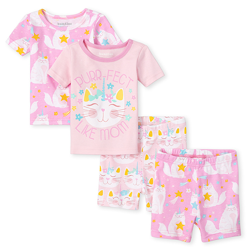 s Baby And Toddler Caticorn Snug Fit Cotton 4-Piece Pajamas - Pink - The Children's Place
s Baby And Toddler Caticorn Snug Fit Cotton 4-Piece Pajamas - Pink - The Children's Place