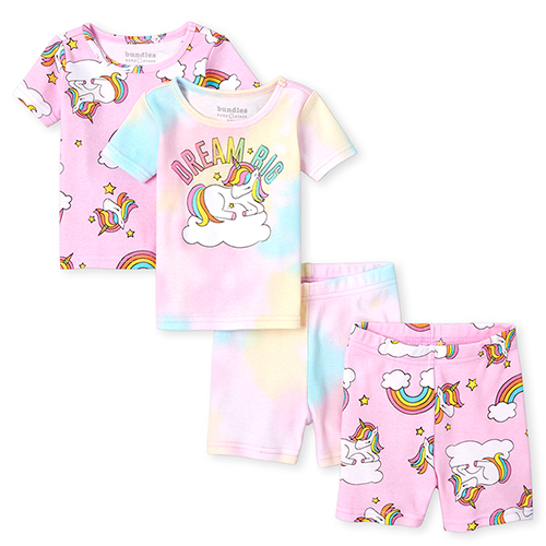 s Baby And Toddler Unicorn Tie Dye Snug Fit Cotton 4-Piece Pajamas - Pink - The Children's Place
s Baby And Toddler Unicorn Tie Dye Snug Fit Cotton 4-Piece Pajamas - Pink - The Children's Place