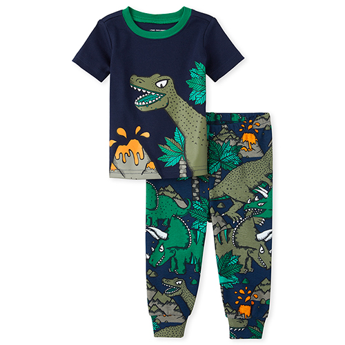 s Baby And Toddler Boys Dino Snug Fit Cotton Pajamas - Blue - The Children's Place
s Baby And Toddler Boys Dino Snug Fit Cotton Pajamas - Blue - The Children's Place
