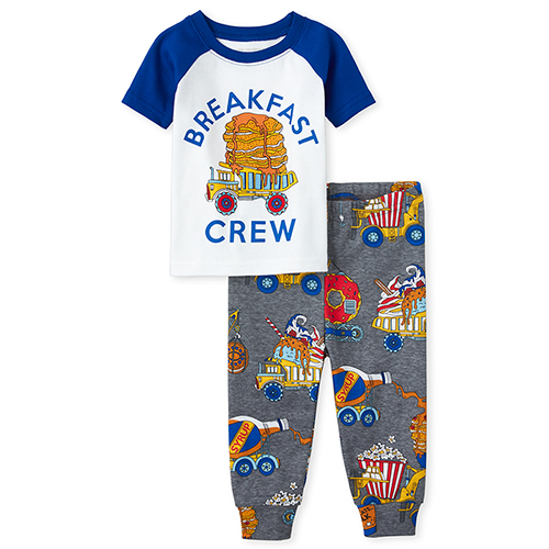 s Baby And Toddler Boys Breakfast Crew Snug Fit Cotton Pajamas - Gray - The Children's Place
s Baby And Toddler Boys Breakfast Crew Snug Fit Cotton Pajamas - Gray - The Children's Place