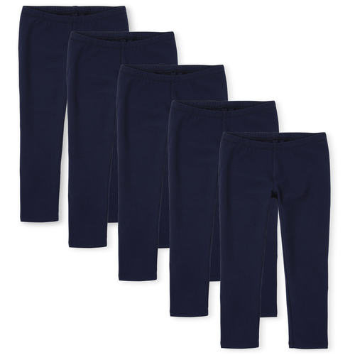 Girls Leggings 5-Pack - Blue - The Children's Place