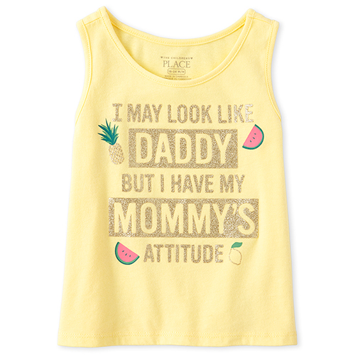 s Baby And Toddler Mix And Match Glitter Graphic Tank Top - Yellow - The Children's Place
s Baby And Toddler Mix And Match Glitter Graphic Tank Top - Yellow - The Children's Place