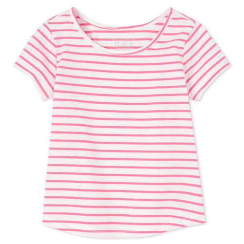 s Baby And Toddler Striped Basic Layering Tee - Pink T-Shirt - The Children's Place
s Baby And Toddler Striped Basic Layering Tee - Pink T-Shirt - The Children's Place