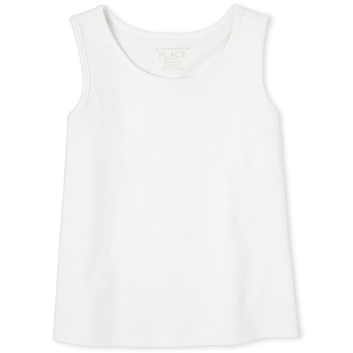 s Baby And Toddler Tank Top - White - The Children's Place