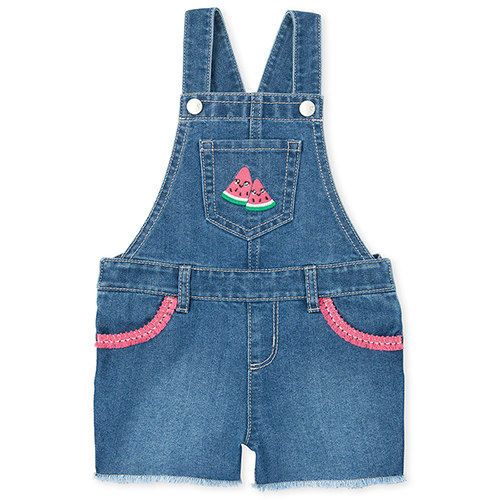 s Baby And Toddler Embroidered Watermelon Denim Shortalls - The Children's Place
s Baby And Toddler Embroidered Watermelon Denim Shortalls - The Children's Place