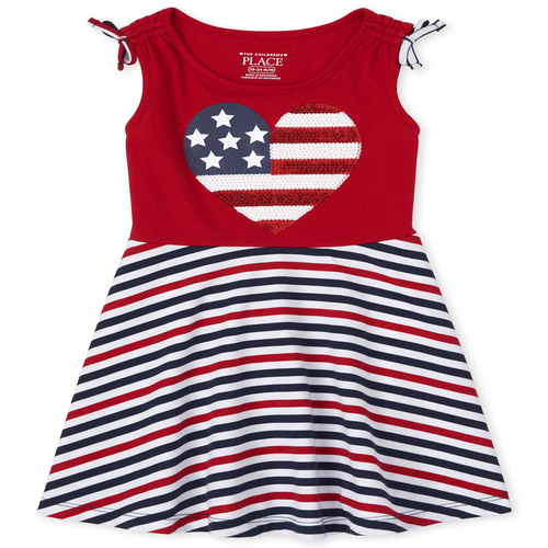 s Baby And Toddler Americana Flag Striped Tank Dress - Red - The Children's Place
s Baby And Toddler Americana Flag Striped Tank Dress - Red - The Children's Place