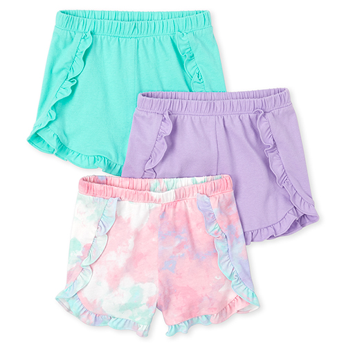 Baby Girls Toddler Print Ruffle Shorts 3-Pack - Purple - The Children's Place
Baby Girls Toddler Print Ruffle Shorts 3-Pack - Purple - The Children's Place