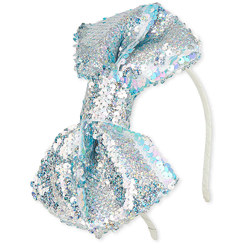 Girls Flip Sequin Bow Headband - Multi - The Children's Place