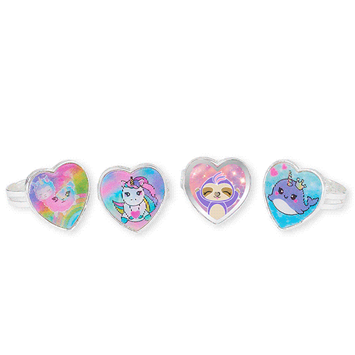 Girls Lenticular Critters Adjustable Ring 4-Pack - Multi - The Children's Place
Girls Lenticular Critters Adjustable Ring 4-Pack - Multi - The Children's Place