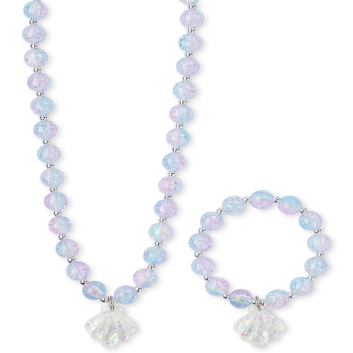 Girls Glitter Seashell Beaded Necklace And Bracelet Set - Multi - The Children's Place
Girls Glitter Seashell Beaded Necklace And Bracelet Set - Multi - The Children's Place