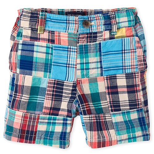 Newborn Baby And Toddler Boys Plaid Patch Chino Shorts - Multi - The Children's Place
Newborn Baby And Toddler Boys Plaid Patch Chino Shorts - Multi - The Children's Place