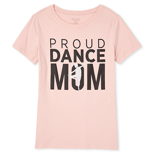 Womens Mommy And Me Glitter Dance Mom Matching Graphic Tee - Pink T-Shirt - The Children' Place
Womens Mommy And Me Glitter Dance Mom Matching Graphic Tee - Pink T-Shirt - The Children' Place