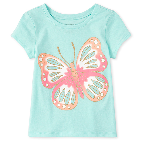 s Baby And Toddler Crazy 8 Glitter Butterfly Graphic Tee - Green T-Shirt - The Children's Place
s Baby And Toddler Crazy 8 Glitter Butterfly Graphic Tee - Green T-Shirt - The Children's Place