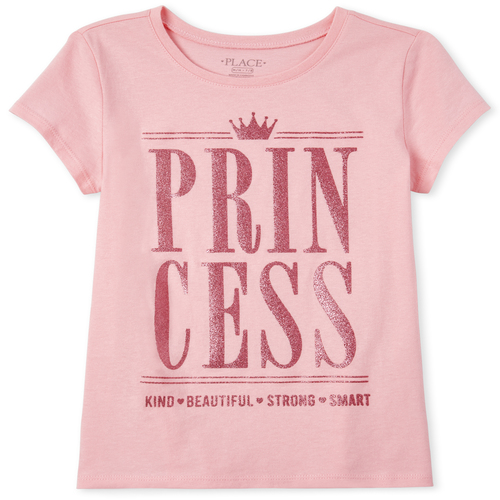 s Baby And Toddler Glitter Princess Graphic Tee - Pink T-Shirt - The Children's Place
s Baby And Toddler Glitter Princess Graphic Tee - Pink T-Shirt - The Children's Place