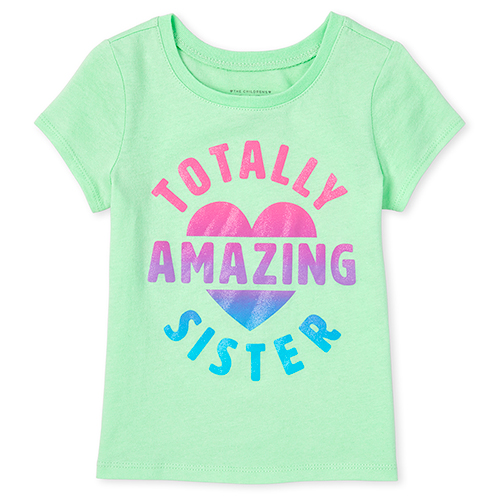 s Baby And Toddler Glitter Amazing Graphic Tee - Green T-Shirt - The Children's Place
s Baby And Toddler Glitter Amazing Graphic Tee - Green T-Shirt - The Children's Place