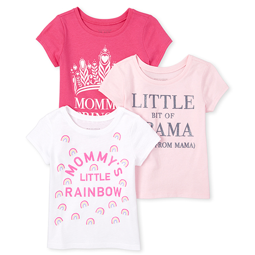 s Baby And Toddler Glitter Mommy Graphic Tee 3-Pack - Multi T-Shirt - The Children's Place
s Baby And Toddler Glitter Mommy Graphic Tee 3-Pack - Multi T-Shirt - The Children's Place