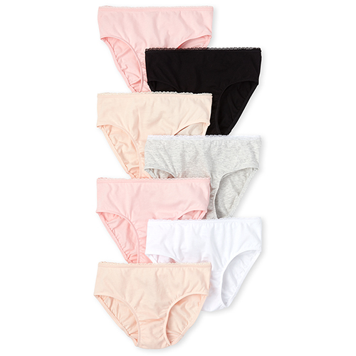Girls Briefs 7-Pack - Pink - The Children's Place