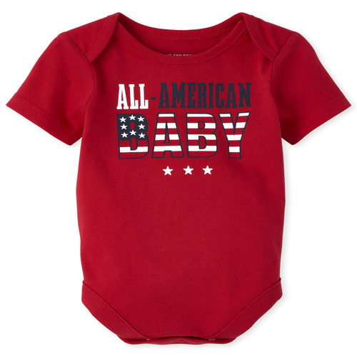 Newborn Unisex Baby Matching Family Americana All American Graphic Bodysuit - Red - The Children's Place
Newborn Unisex Baby Matching Family Americana All American Graphic Bodysuit - Red - The Children's Place