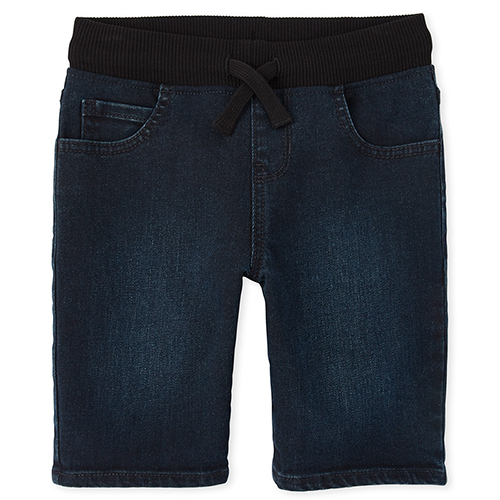 Boys Boys Pull On Denim Shorts - Unknown - The Children's Place