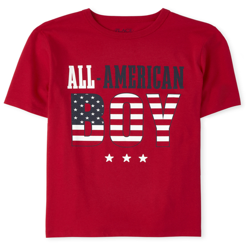 s Boys Matching Family Americana All American Graphic Tee - Red T-Shirt - The Children's Place
s Boys Matching Family Americana All American Graphic Tee - Red T-Shirt - The Children's Place