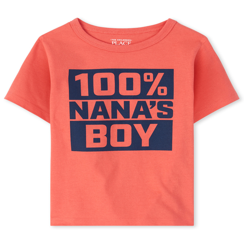 s Baby And Toddler Boys Nana's Boy Graphic Tee - Orange T-Shirt - The Children's Place
s Baby And Toddler Boys Nana's Boy Graphic Tee - Orange T-Shirt - The Children's Place