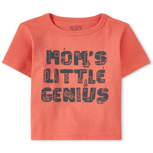 s Baby And Toddler Boys Mom's Genius Graphic Tee - Orange T-Shirt - The Children's Place
s Baby And Toddler Boys Mom's Genius Graphic Tee - Orange T-Shirt - The Children's Place