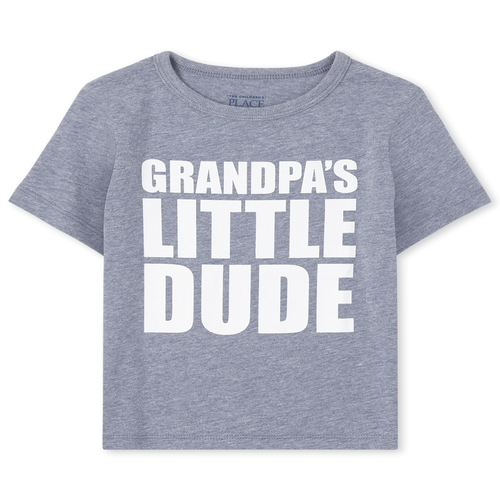 s Baby And Toddler Boys Grandpa's Little Dude Graphic Tee - Blue T-Shirt - The Children's Place
s Baby And Toddler Boys Grandpa's Little Dude Graphic Tee - Blue T-Shirt - The Children's Place