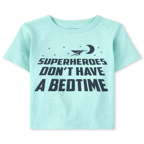 s Baby And Toddler Boys Superhero Bedtime Graphic Tee - Blue T-Shirt - The Children's Place
s Baby And Toddler Boys Superhero Bedtime Graphic Tee - Blue T-Shirt - The Children's Place