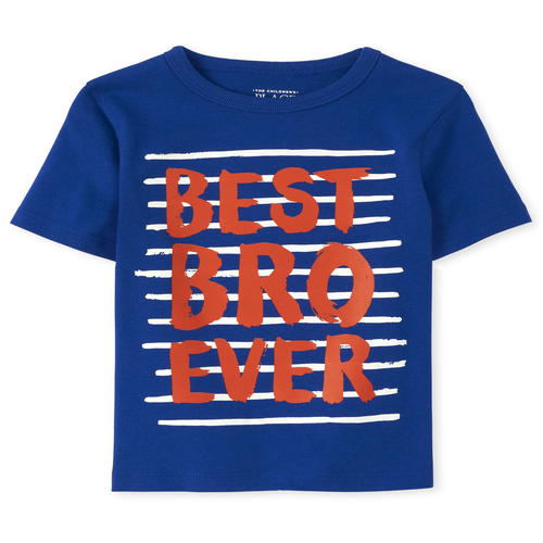 s Baby And Toddler Boys Best Bro Ever Graphic Tee - Blue T-Shirt - The Children's Place
s Baby And Toddler Boys Best Bro Ever Graphic Tee - Blue T-Shirt - The Children's Place