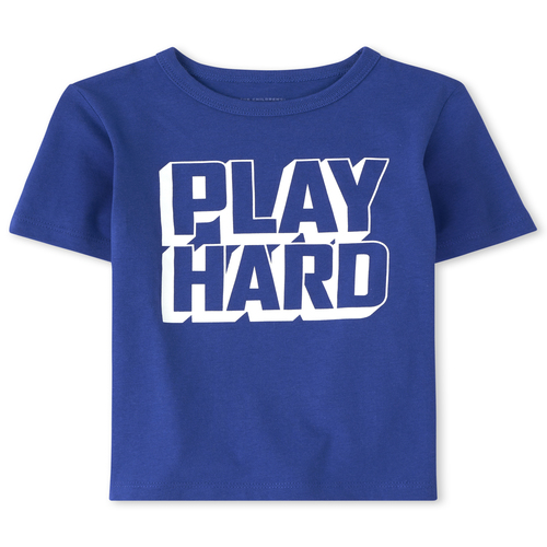 s Baby And Toddler Boys Matching Family Play Hard Graphic Tee - Blue T-Shirt - The Children's Place
s Baby And Toddler Boys Matching Family Play Hard Graphic Tee - Blue T-Shirt - The Children's Place
