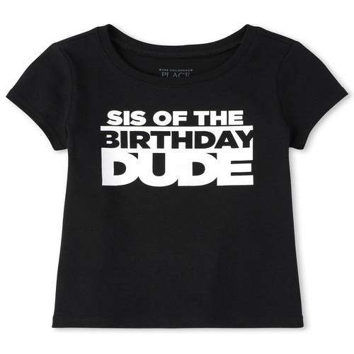 s Baby And Toddler Matching Family Birthday Graphic Tee - Black T-Shirt - The Children's Place
s Baby And Toddler Matching Family Birthday Graphic Tee - Black T-Shirt - The Children's Place