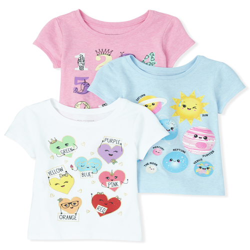 s Baby And Toddler Glitter Numbers Graphic Tee 3-Pack - Multi T-Shirt - The Children's Place
s Baby And Toddler Glitter Numbers Graphic Tee 3-Pack - Multi T-Shirt - The Children's Place
