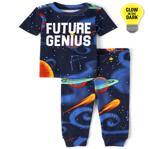 s Baby And Toddler Boys Glow Space Genius Snug Fit Cotton Pajamas - Blue - The Children's Place
s Baby And Toddler Boys Glow Space Genius Snug Fit Cotton Pajamas - Blue - The Children's Place