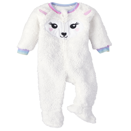 s Baby And Toddler Llama Fleece One Piece Pajamas - White - The Children's Place
s Baby And Toddler Llama Fleece One Piece Pajamas - White - The Children's Place
