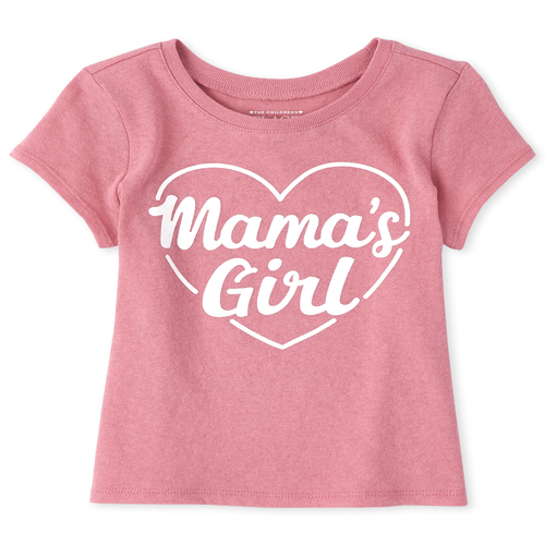 s Baby And Toddler Mama's Girl Graphic Tee - Pink T-Shirt - The Children's Place
s Baby And Toddler Mama's Girl Graphic Tee - Pink T-Shirt - The Children's Place
