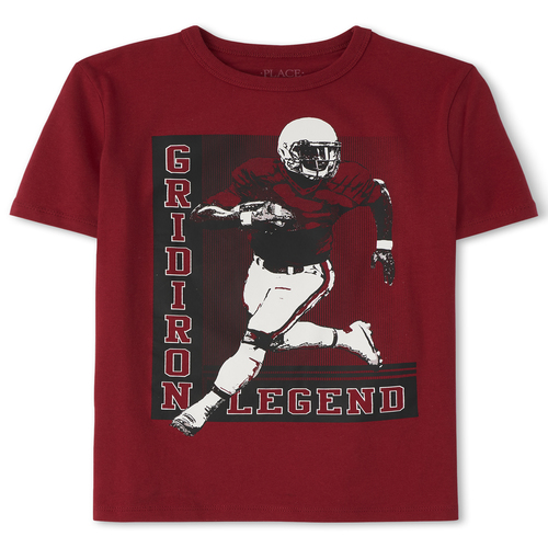 Boys Boys Football Player Graphic Tee - Red T-Shirt - The Children's Place
Boys Boys Football Player Graphic Tee - Red T-Shirt - The Children's Place