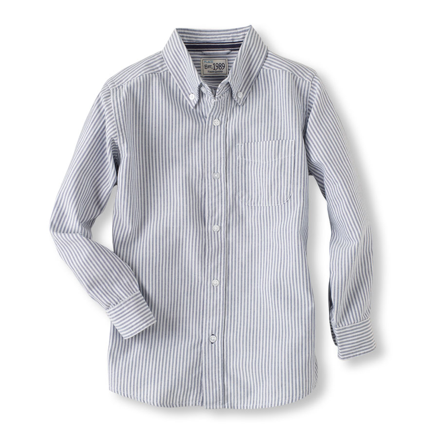 Top Striped Oxford Shirt