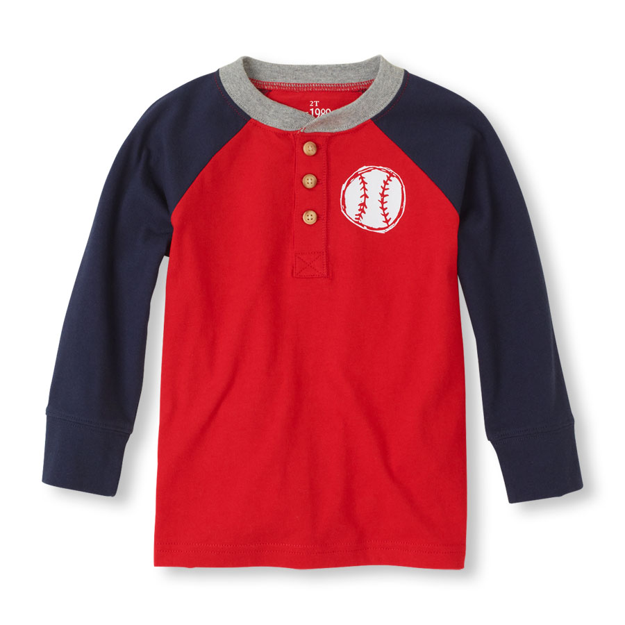 Coupons Sporty Raglan Henley